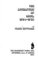 The literature of rock, 1954-1978