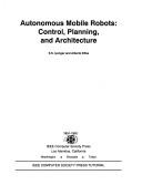 Autonomous mobile robots