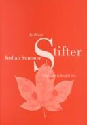 Adalbert Stifter Indian Summer