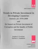 Trends in Private Investment in Developing Countries