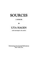 Sources, A Memoir