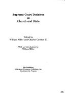 Supreme Court Decisions on Church and State
