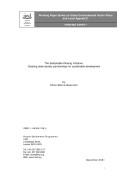 The Sustainable Penang Initiative (Urban Environmental Action Plans & Local Agenda 21 Series Working Paper)