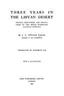 Three years in the Libyan desert