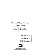 Thames Ship Towage, 1933-1992