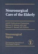 Neurosurgical Care of The Elderly