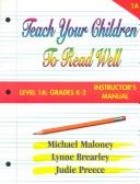 Teach Your Children to Read Well Level 1A