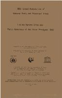 1982 United Nations List of National Parks and Protected Areas