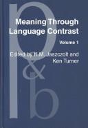 Meaning Through Language Contrast