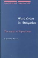 Word Order in Hungarian