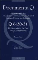 Q 6:20-21