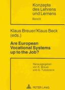 Are European Vocational Systems Up To The Job