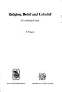 Religion, Belief and Unbelief