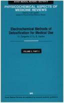 Electrochemical Methods of Detoxification for Medical Use