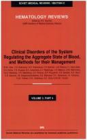 Clinical Disorders of the System Regulating the Aggregate State of Blood and Methods for their Management