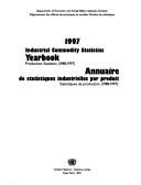 Industrial Commodity Statistics Yearbook 1997