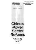 China's Power Sector Reforms