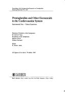 Prostaglandins and Other Eicosanoids in the Cardiovascular System