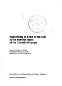 Instruments of Direct Democracy in the Member States of the Council of Europe