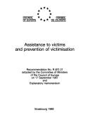Assistance to Victims and Prevention of Victimisation