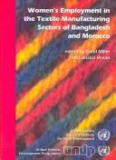 Women's Employment in the Textile Manufacturing Sectors of Bangladesh and Morocco