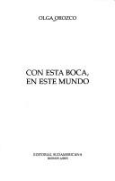 Con Esta Boca En Este Mundo (Poesia)