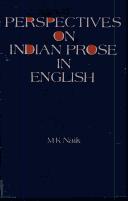 Perspectives on Indian Prose in English
