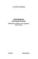 Universidad e intelectuales
