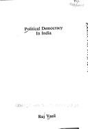 Political Democracy in India