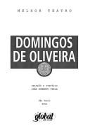 Domingos Oliveira. Pecas teatrais