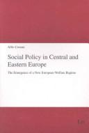 Social Policy in Central and Eastern Europe
