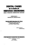 Dental caries as a cause of nervous disorders