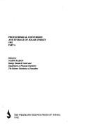 Photochemical Conversion and Storage of Solar Energy