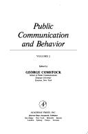 Public Communication and Behaviour