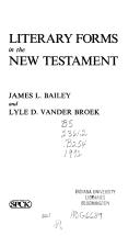 Literary Forms in the New Testament
