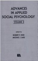 Advances in Applied Social Psychology