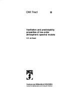 Vacillation and Predictability Properties of Low-Order Atmospheric Spectral Models