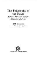 The Philosophy of the Novel