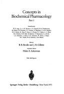 Concepts in biochemical pharmacology