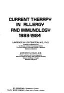 Current therapy in allergy and immunology, 1983-1984
