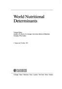 Nutrition, Food, and Drug Interactions in Man