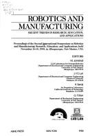 Robotics and manufacturing