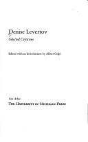 Denise Levertov