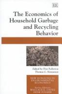 The economics of household garbage and recycling behavior