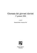 Giornata dei giovani slavisti
