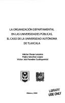 La organización departamental en los universidades públicas