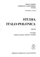 Studia italo-polonica