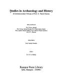 Studies in Archaeology and History
