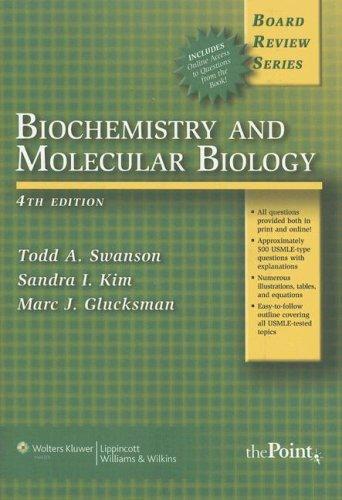 BRS Biochemistry and Molecular Biology (Board Review Series)