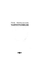 Türk edebiyatında vasiyetnâmeler